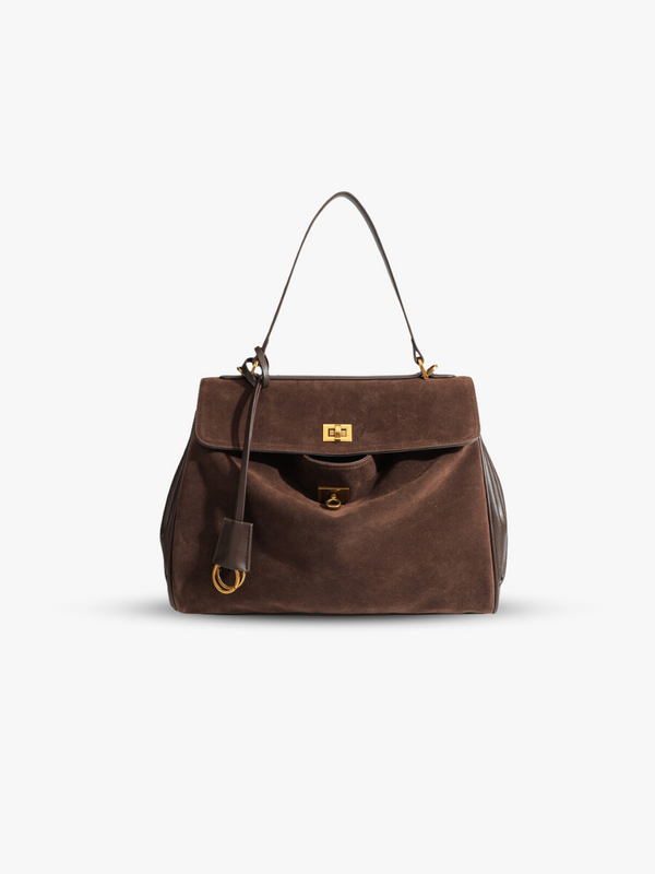 Elegant suede bag