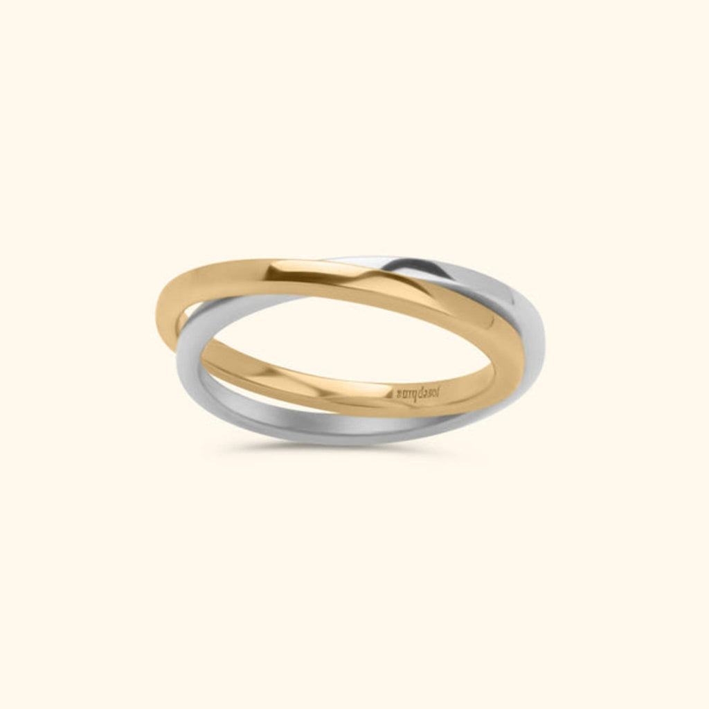 Two-Element Band Ring